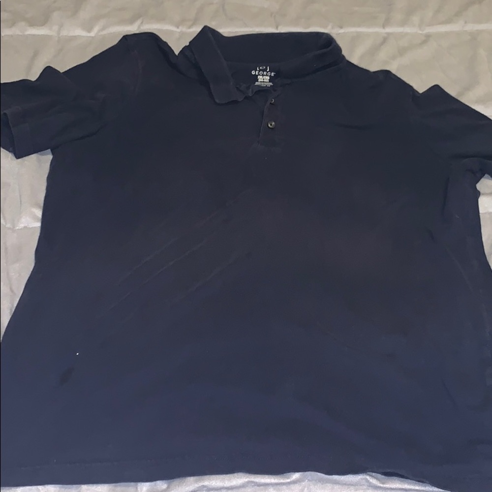 george 2xl blue shirt
